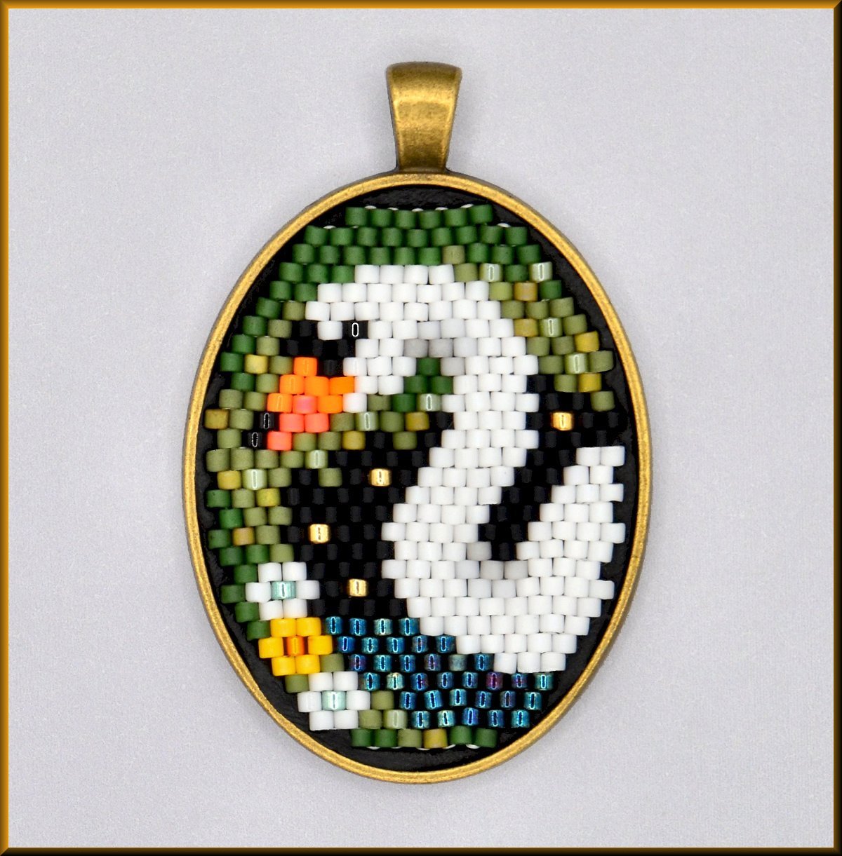 Starlight Swan Oval Pattern - PDF