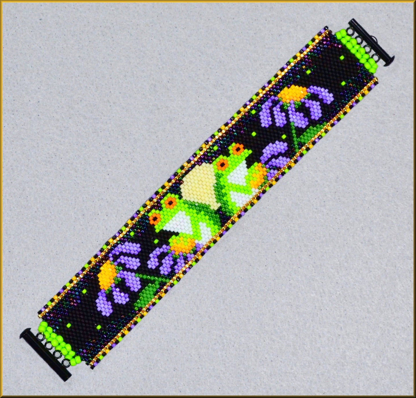 Tree Frog Moonlight Sonata Bracelet Pattern - PDF