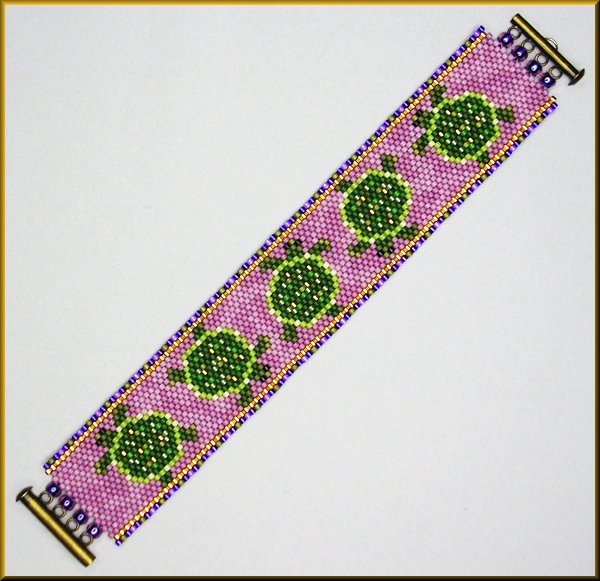Turtle Pond Bracelet Pattern - PDF