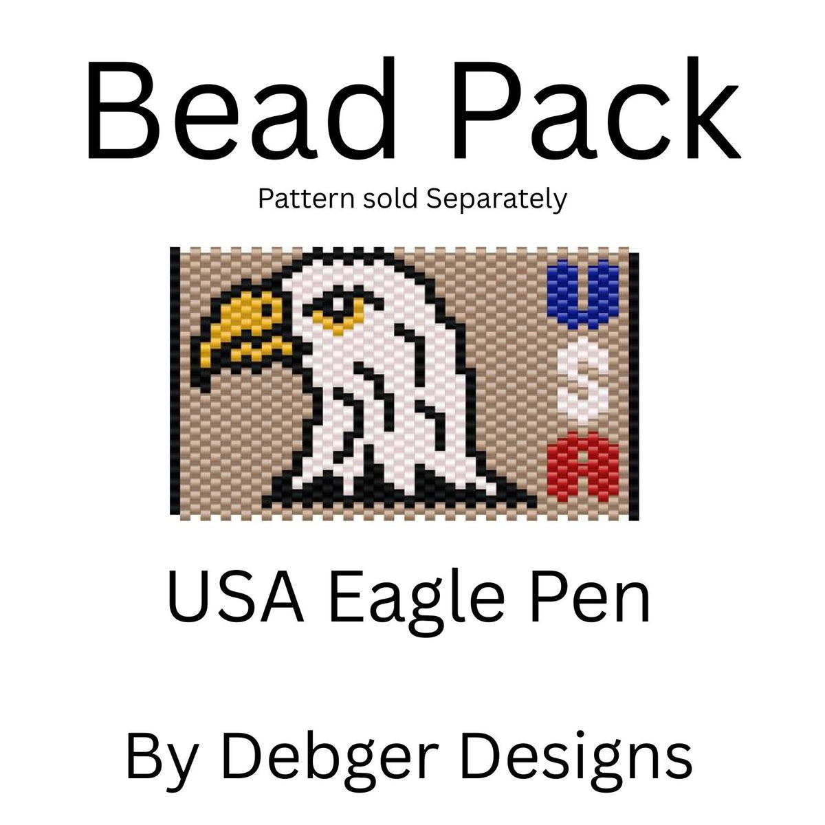 USA Eagle Pen Bead Pack
