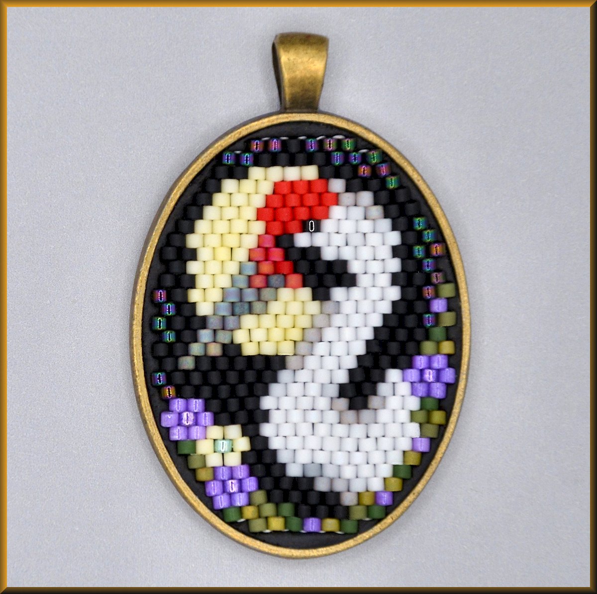Whooping Crane Oval Pattern - PDF