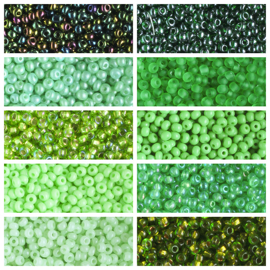 11/0 Czech Seed Bead Collection