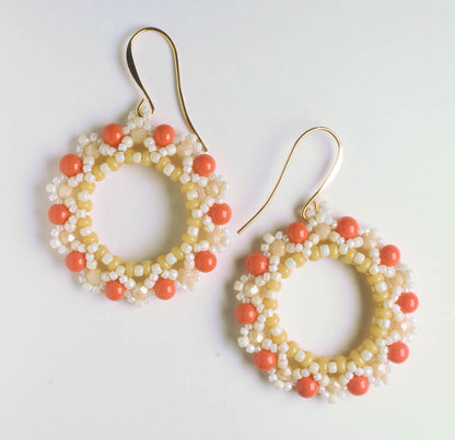 Miniduo Hoop Earring Kit - Coral Sands