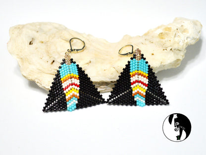 Feather Triangles 3 & 4 Pattern - PDF