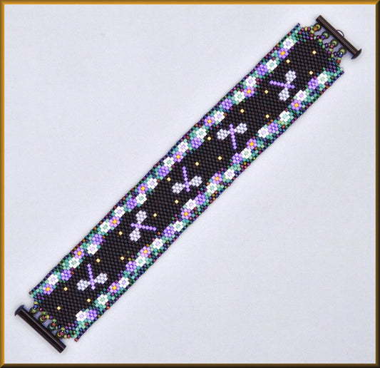 Flutter-by Dragonflies Bracelet Pattern - PDF