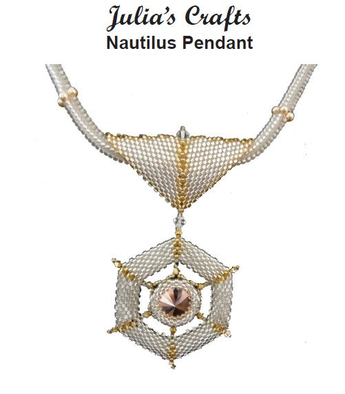 Nautilis Necklace Pattern - PDF