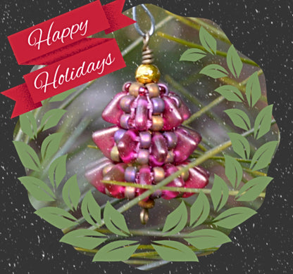 Tiny Tree Ornament Pattern - PDF