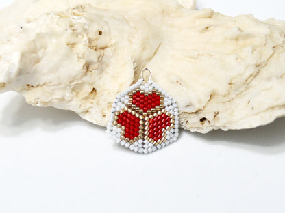 Valentine HexaHearts Pattern - PDF