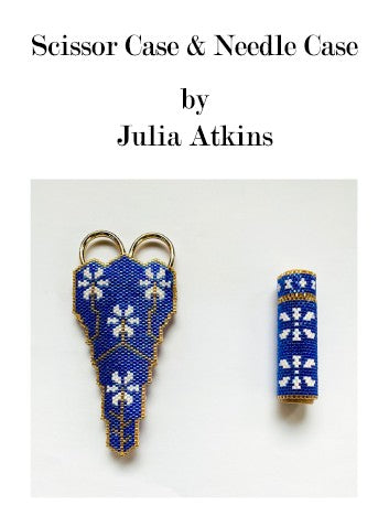 Floral Scissor Case Pattern - PDF