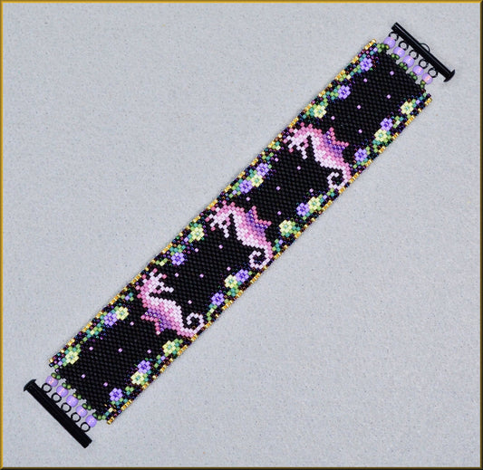 Seahorse Bliss Bracelet Pattern - PDF