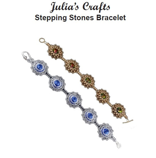 Stepping Stones Bracelet Pattern - PDF