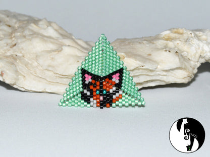 Tortie Cat Triangle Pattern - PDF