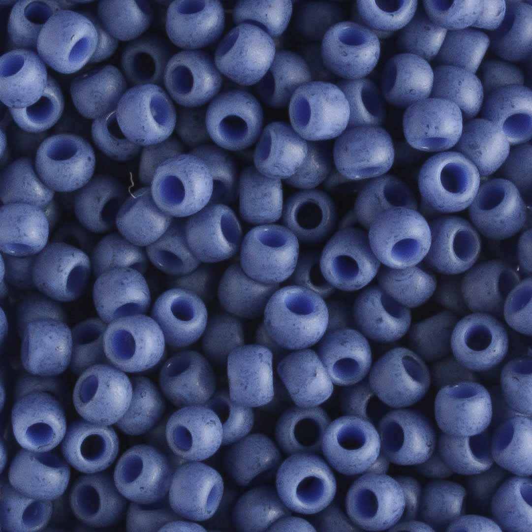 8/0 Semi Glazed Soft Blue - 10 grams