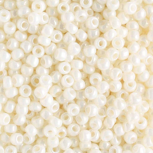 11/0 Opaque Luster Navajo White - 10 grams