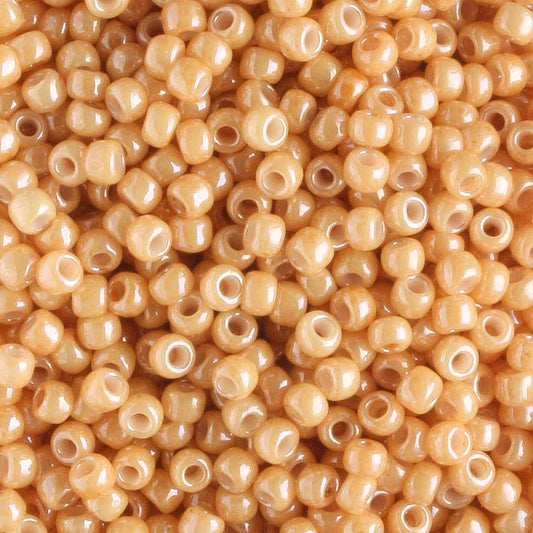 11/0 Opaque Luster Dark Beige - 10 grams