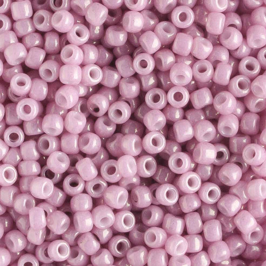 11/0 Opaque Luster Pale Mauve - 10 grams