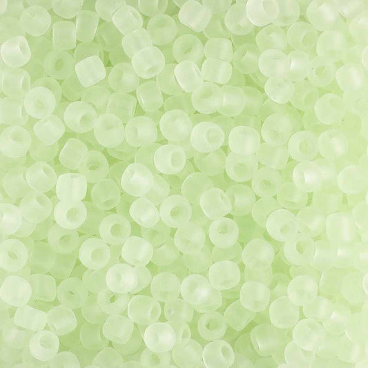 11/0 Transparent Frosted Citrus Spritz - 10 grams