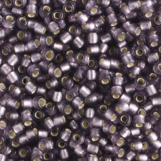 11/0 Silver Lined Frosted Tanzanite - 10 grams