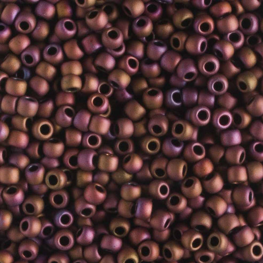 11/0 Matte Mauve Mocha - 10 grams