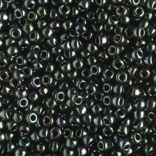 11/0 Metallic Moss - 10 grams