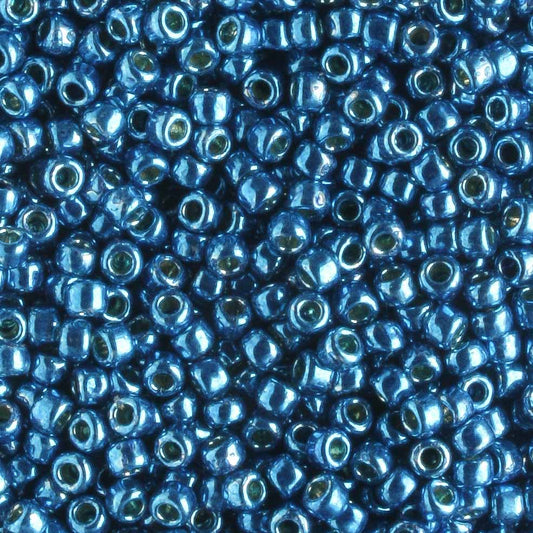 11/0 PermaFinish Galvanized Turkish Blue - 10 grams