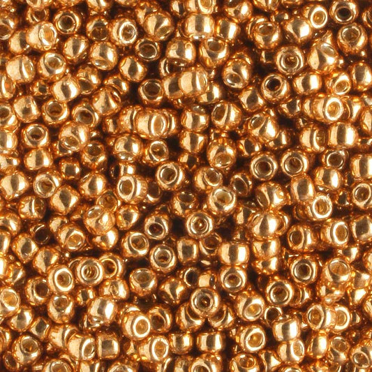 11/0 PermaFinish Galvanized Old Gold - 10 grams