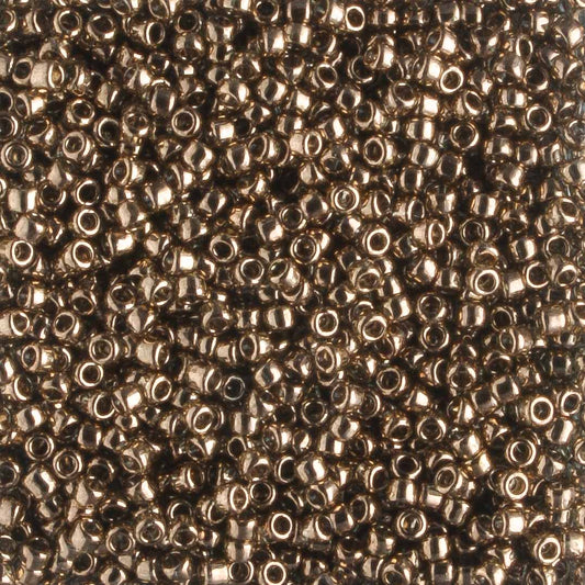 15/0 Gold Luster Montana Blue - 5 grams