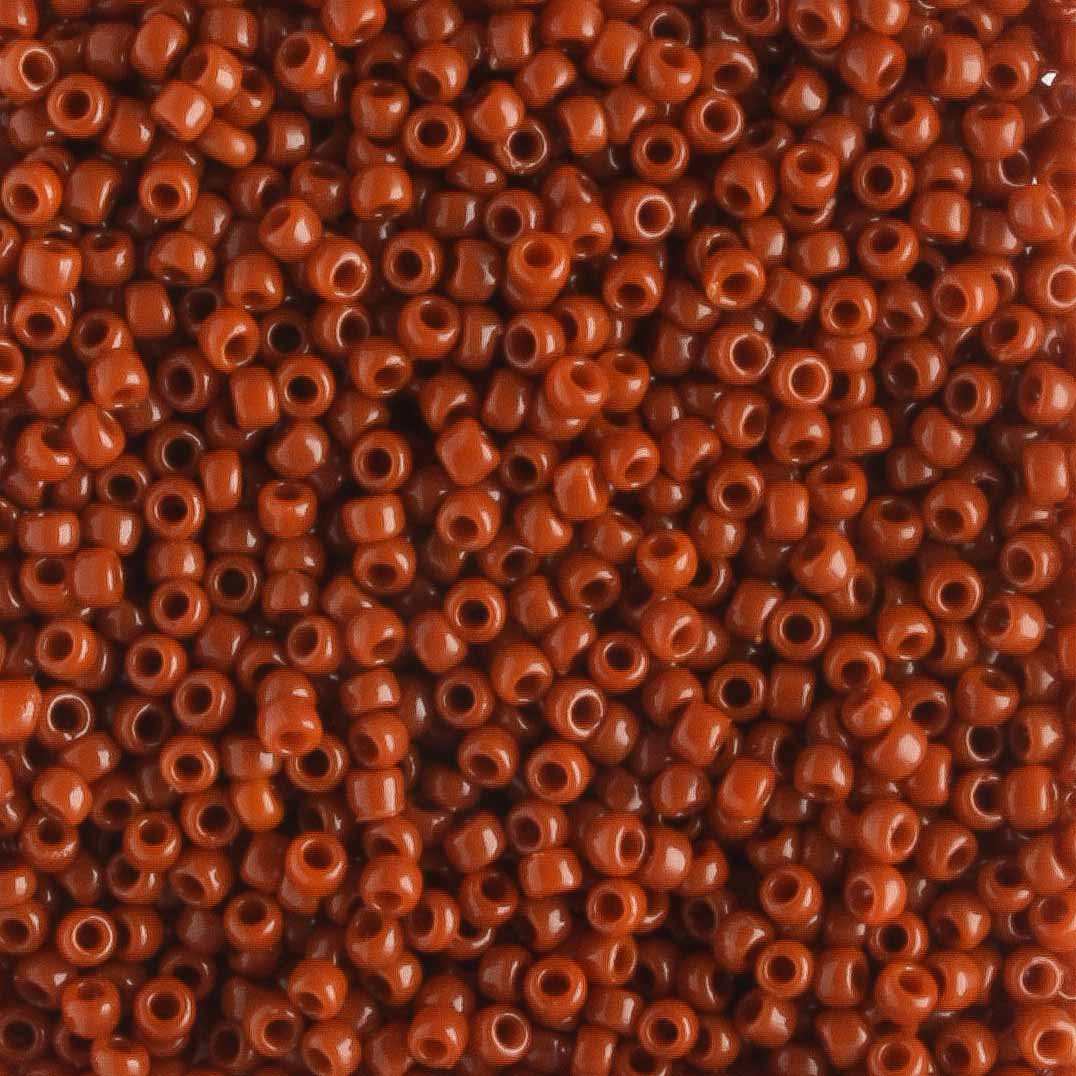 15/0 Opaque Terra Cotta - 5 grams