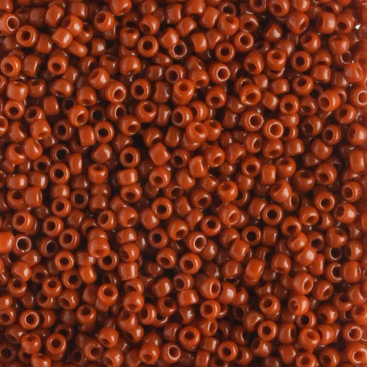 15/0 Opaque Terra Cotta - 5 grams