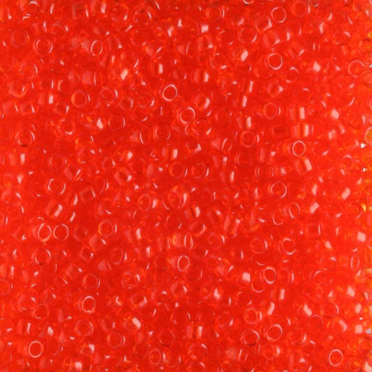 15/0 Transparent Light Siam Ruby - 5 grams