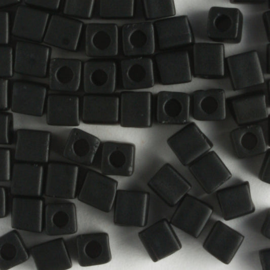 3mm Cube, Matte Black - 10 grams