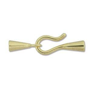 Hook and Eye Clasp, Gold