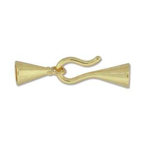 Hook and Eye Clasp, Gold
