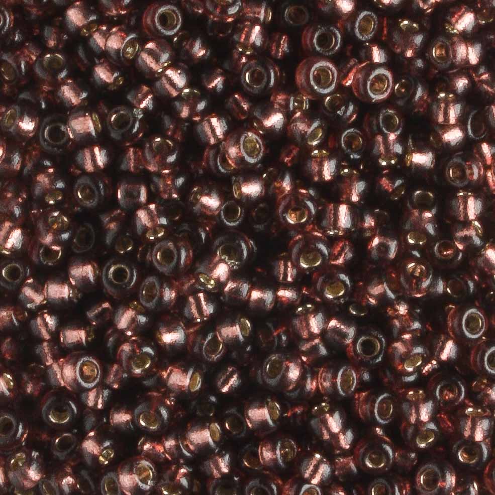 11/0 Silver Lined Amethyst - 10 grams