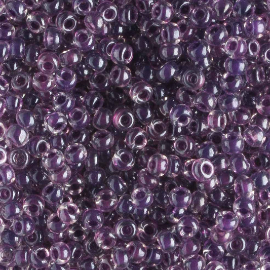 11/0 Lined Purple - 10 grams