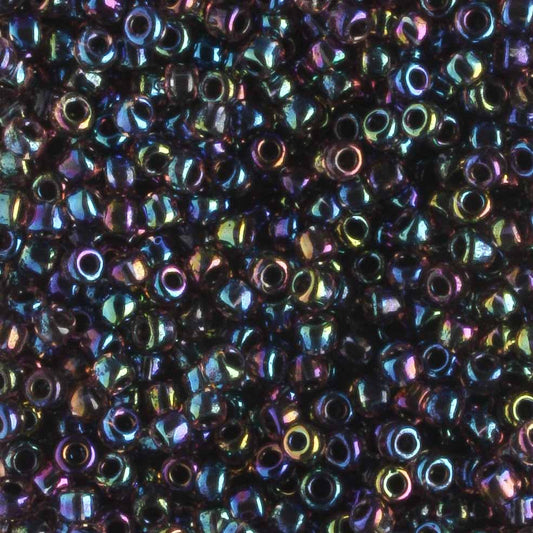 11/0 Dark Rainbow Peacock - 10 grams