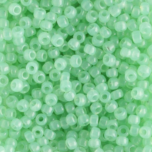 11/0 Milky Green - 10 grams