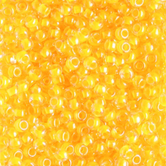 11/0 Lined Bright Orange - 10 grams