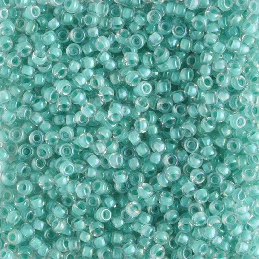 15/0 Lined Turquoise - 5 grams