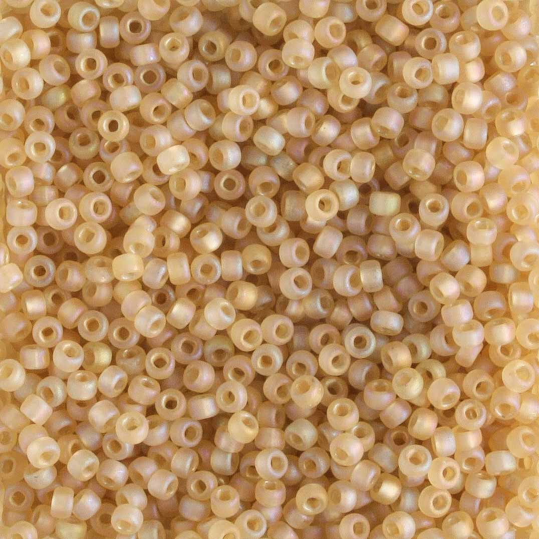 15/0 Matte Light Topaz - 5 grams