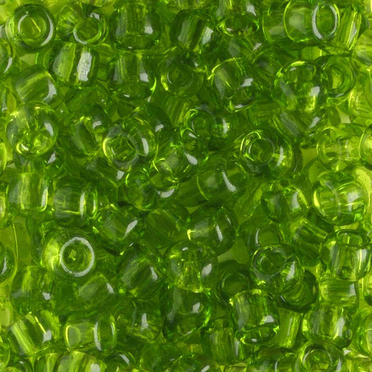 6/0 Transparent Green - 10 grams