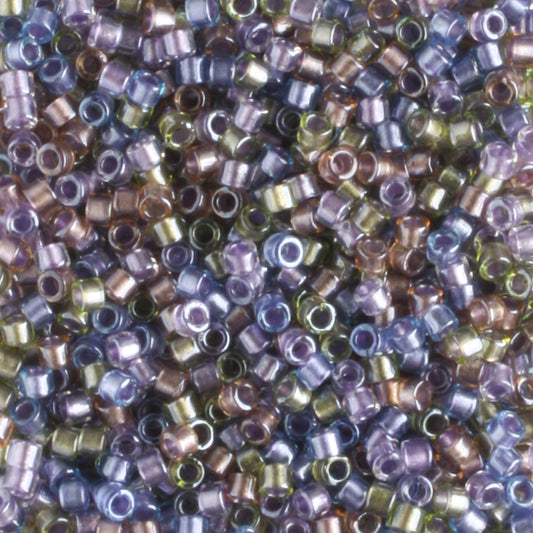DB0986 Color Lined Mix Purple Bronze