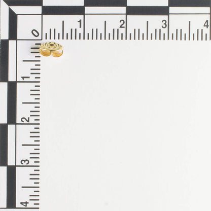 Earring Back, Gold, 5 Pairs