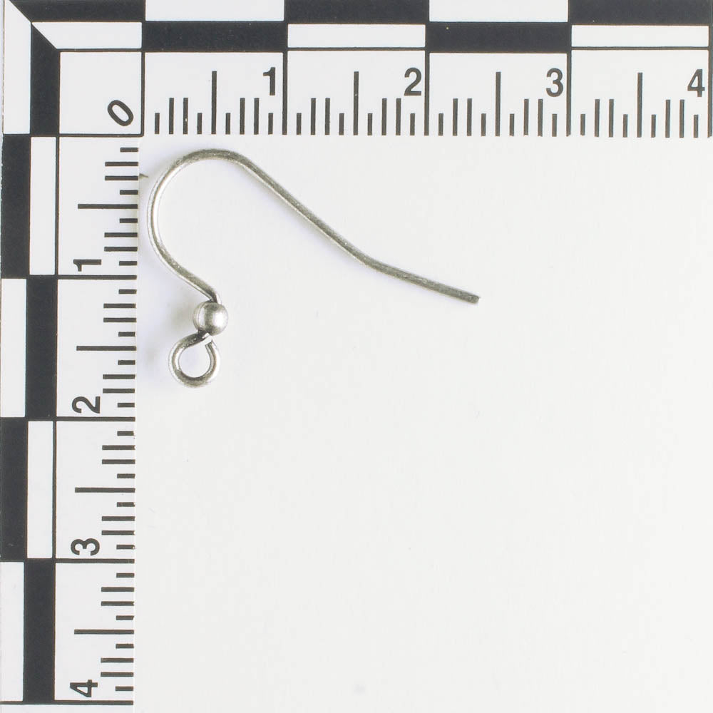 Earring, Antique Silver - 5 Pair