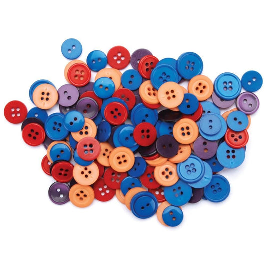 Button Fiesta Assortment - qty 140