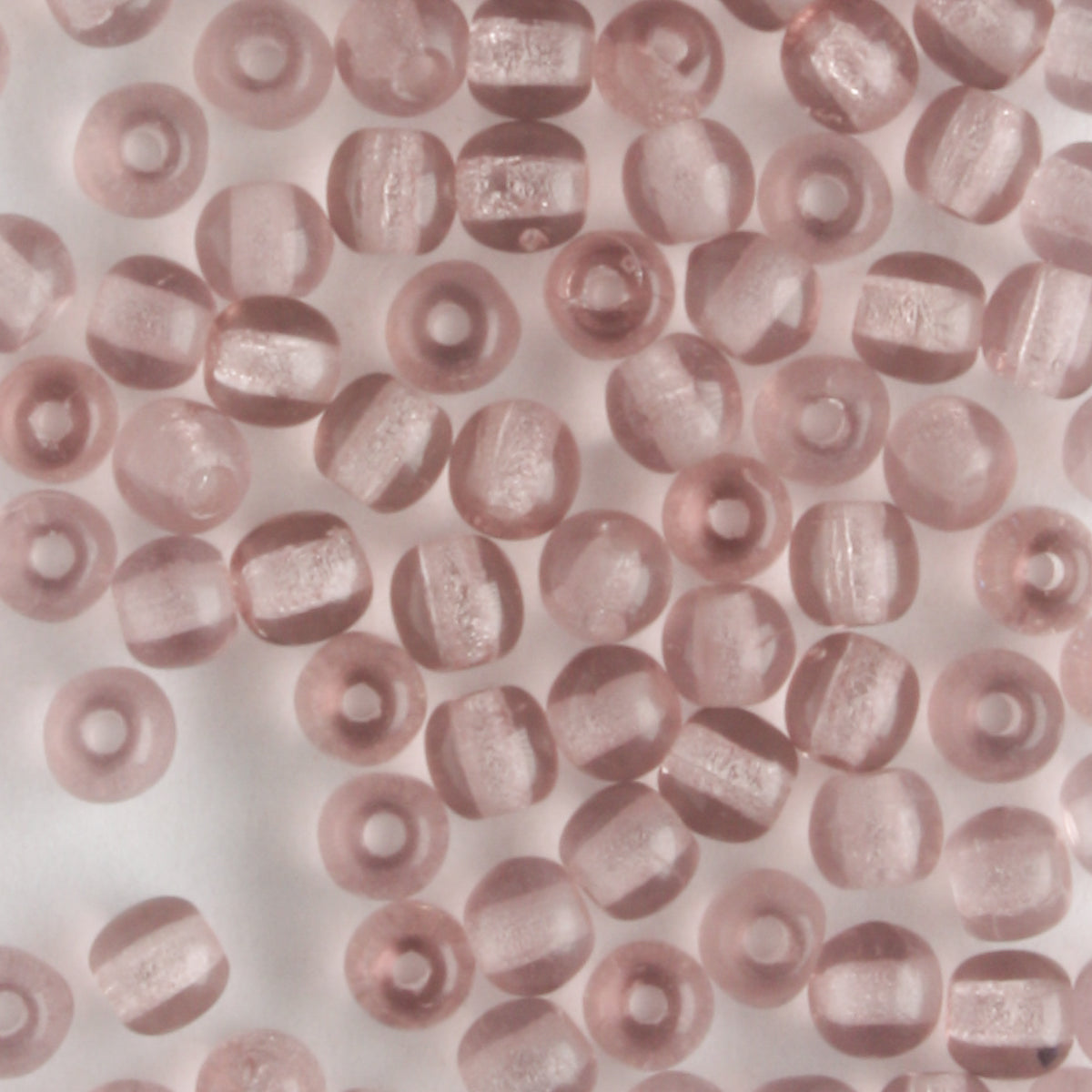 3mm Druk Light Amethyst - 100 beads