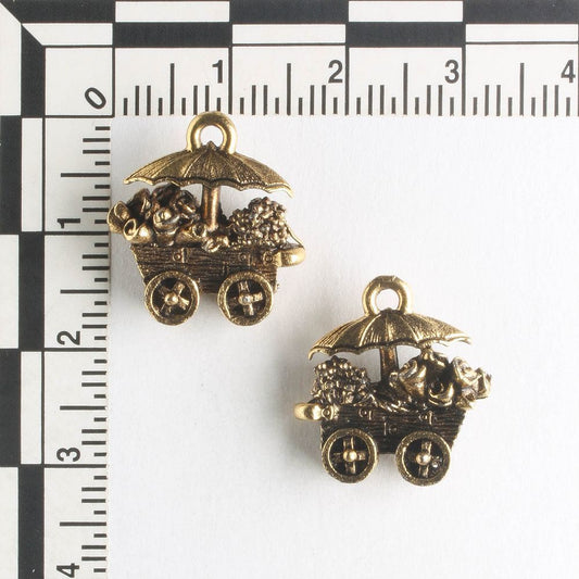 Charm - Flower Cart