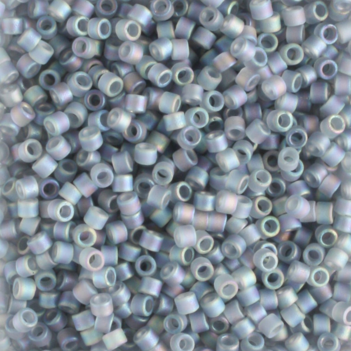 DB0863 Transparent Matte Rainbow Dark Gray