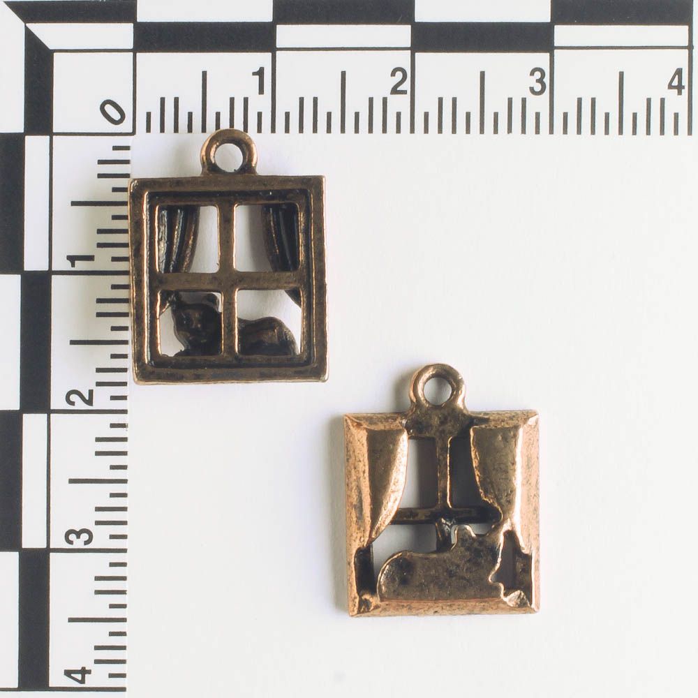 Charm - Cat in Window