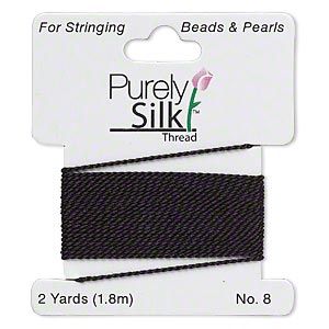 Purely Silk Black #8